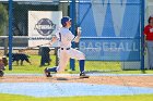 Baseball vs WPI  Wheaton College Baseball vs WPI. - Photo By: KEITH NORDSTROM : Wheaton, baseball